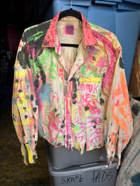 Image 1 of DAYGLO PAINTED BUTTON DOWN 