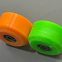 Image 5 of Handboard Wheels - Dual bearing - 95A TPU