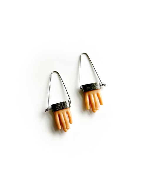 Image of Finger Fringe Earrings