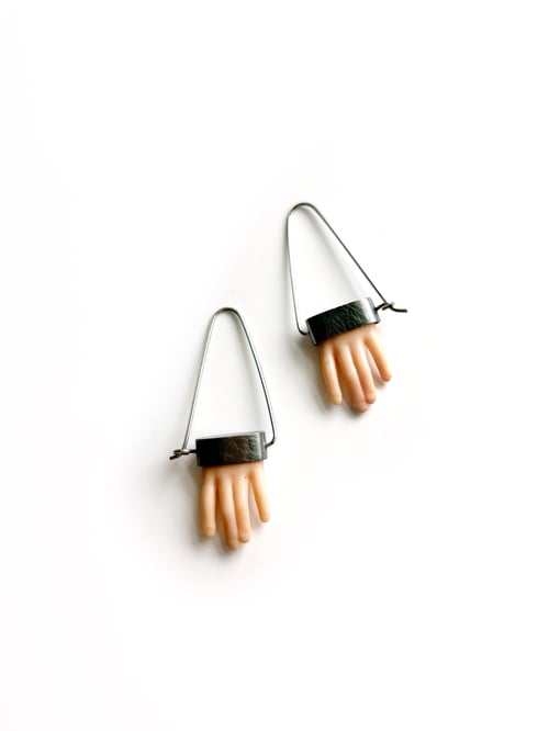 Image of Finger Fringe Earrings