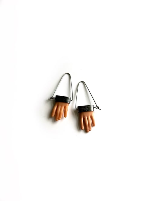 Image of Finger Fringe Earrings