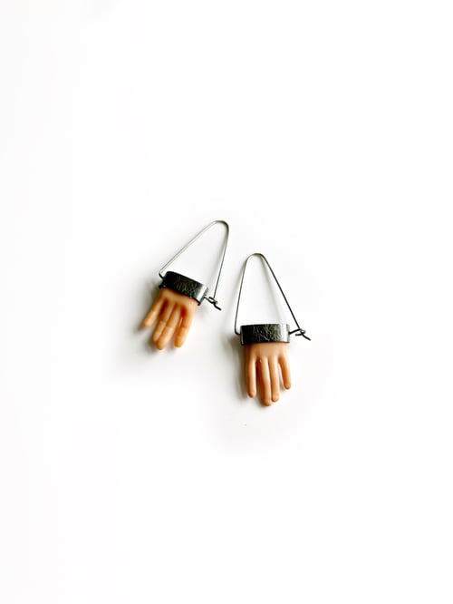 Image of Finger Fringe Earrings