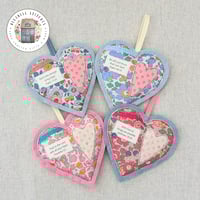 Scripture Heart Hanger ~ Four Designs