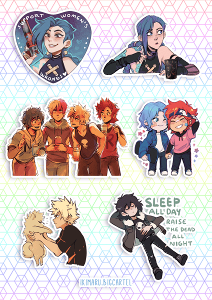 Image of Misc Stickers