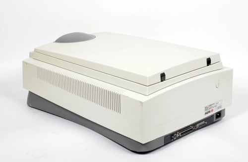 Image of Agfa Duoscan T2500 SCSI Photo scanner + negative carriers and cables + software #0650