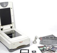Image 1 of Agfa Duoscan T2500 SCSI Photo scanner + negative carriers and cables + software #0650