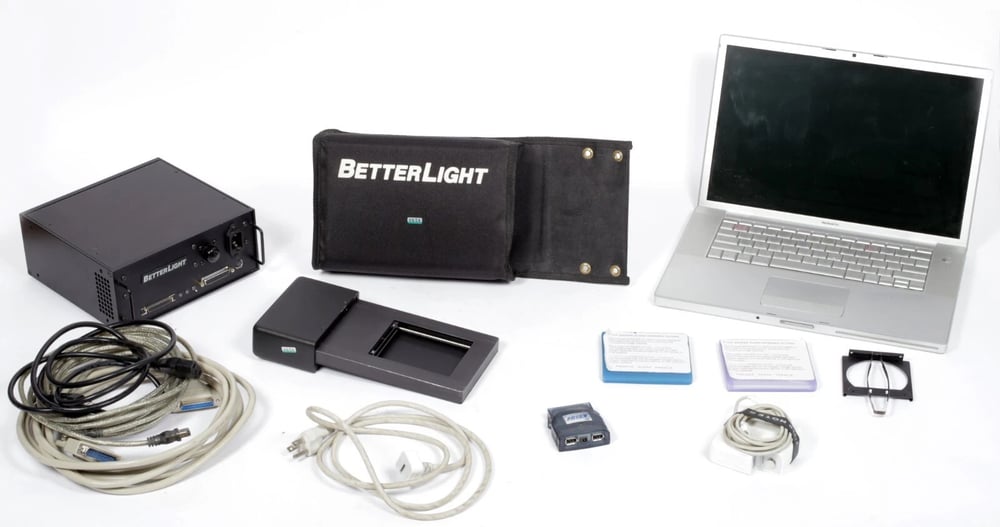 Image of Betterlight large format 4X5 digital back complete system + computer TESTED #0658