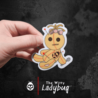 Image 2 of Cursed Spoonie Sticker