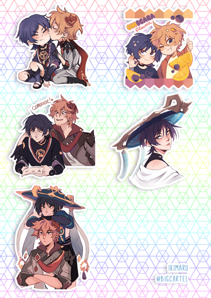 Image of Chiscara Stickers
