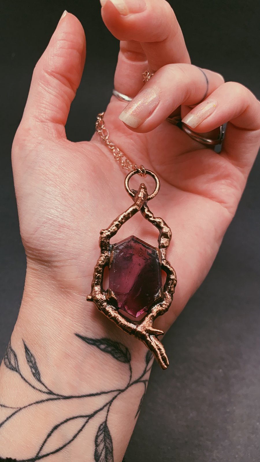 Image of Amethyst & Tree Roots