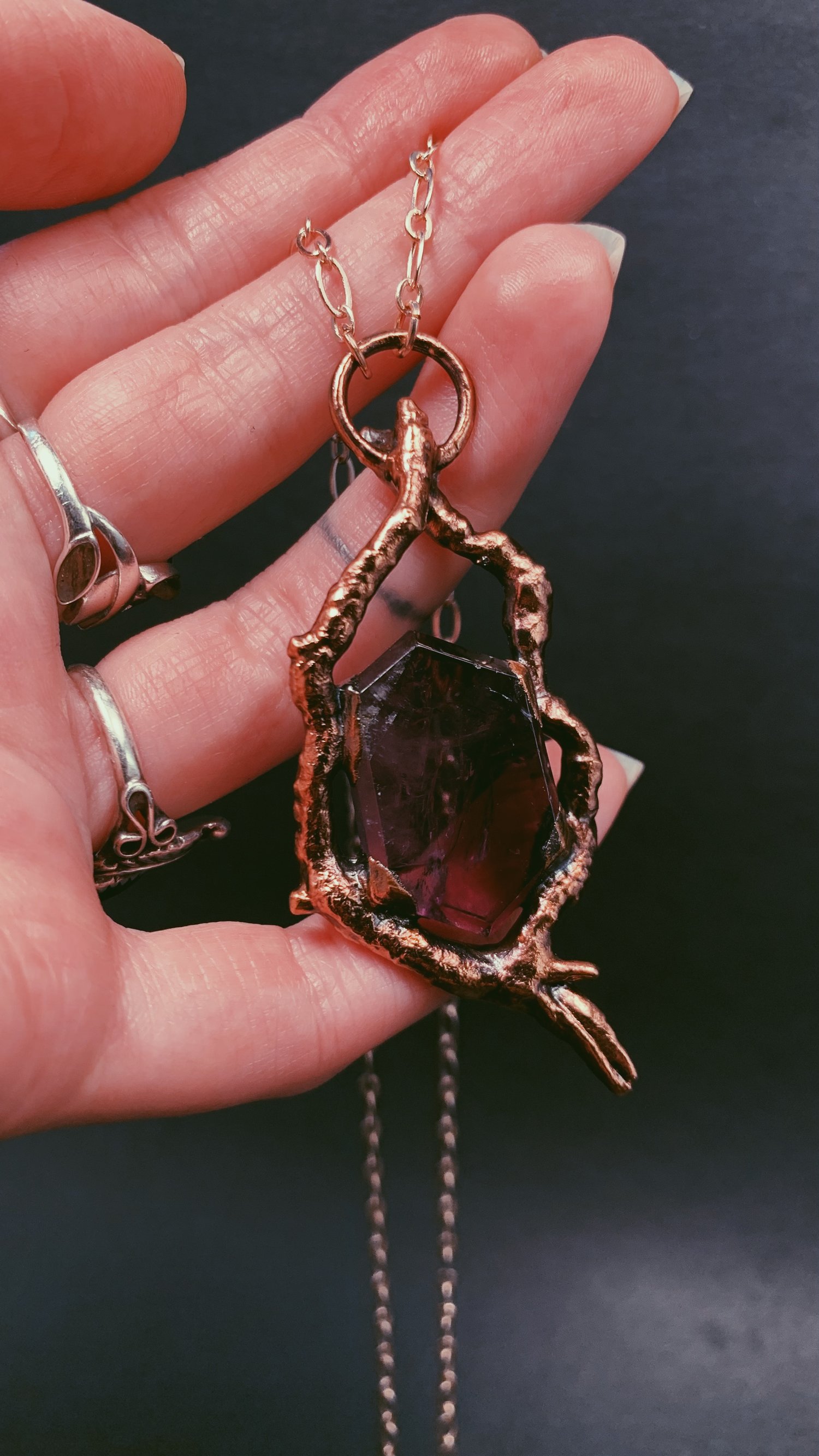 Image of Amethyst & Tree Roots