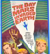 Image 2 of The Day Mars Invaded Earth ORIGINAL theatrical one-sheet (27"x41")