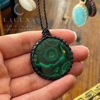 Malachite pendant 