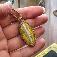 Bumblebee Jasper pendant 