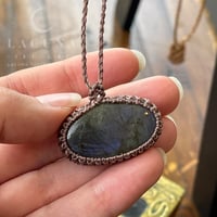 Labradorite pendant 