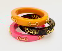 Image 1 of Horsebit Bangles