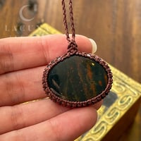 Bloodstone pendant 