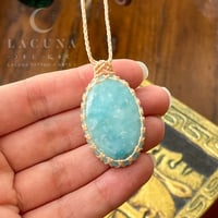 Hemimorphite pendant 