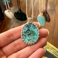 Shattuckite pendant (grade AAA) 