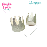 Image 1 of Be a Princess Large Crown Die Cut 1306