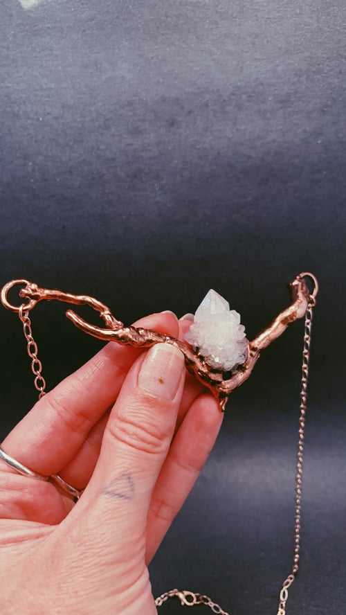 Image of Spirit Amethyst & Tree Root