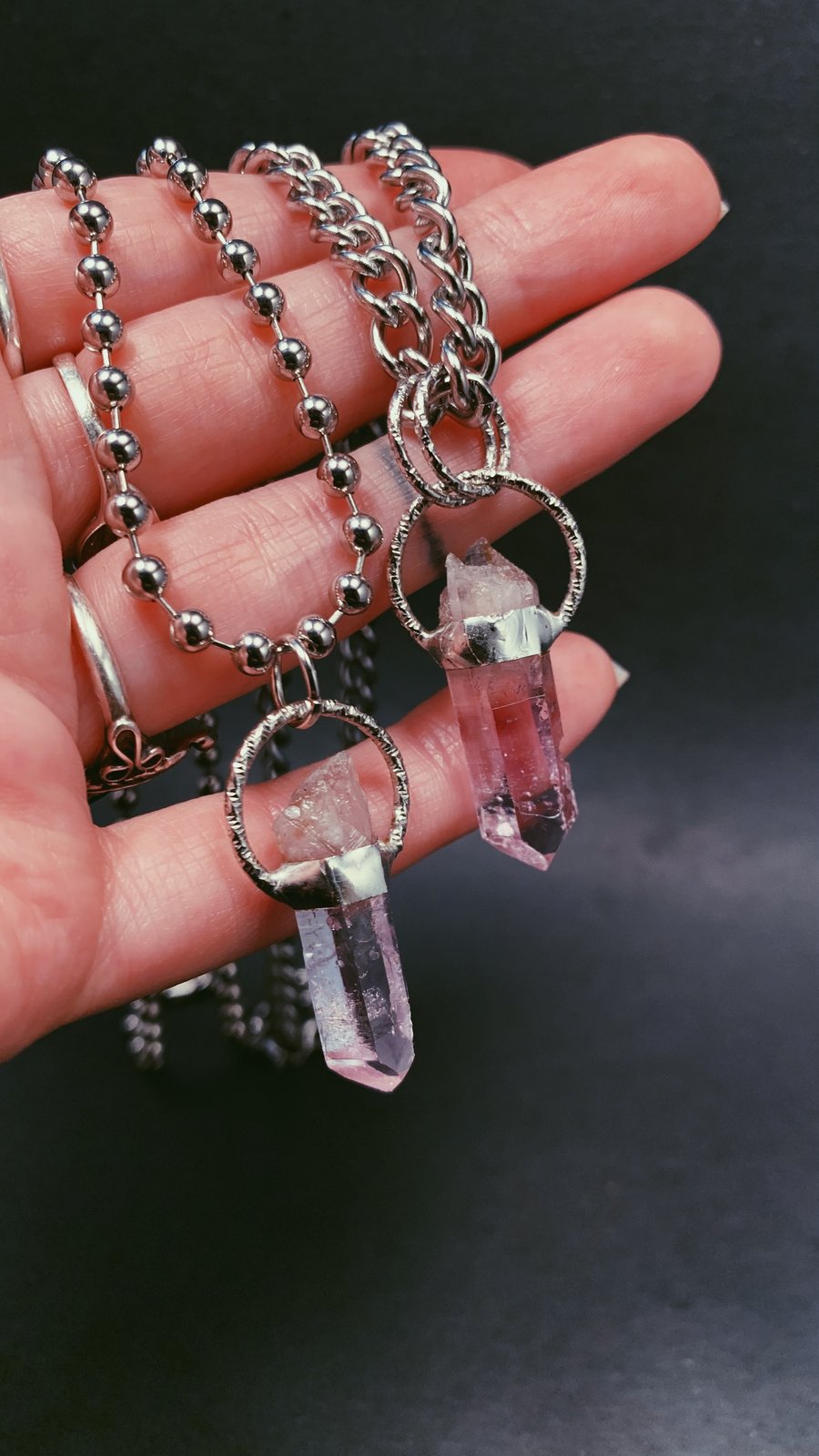 Image of Vera Cruz Amethyst Stackers