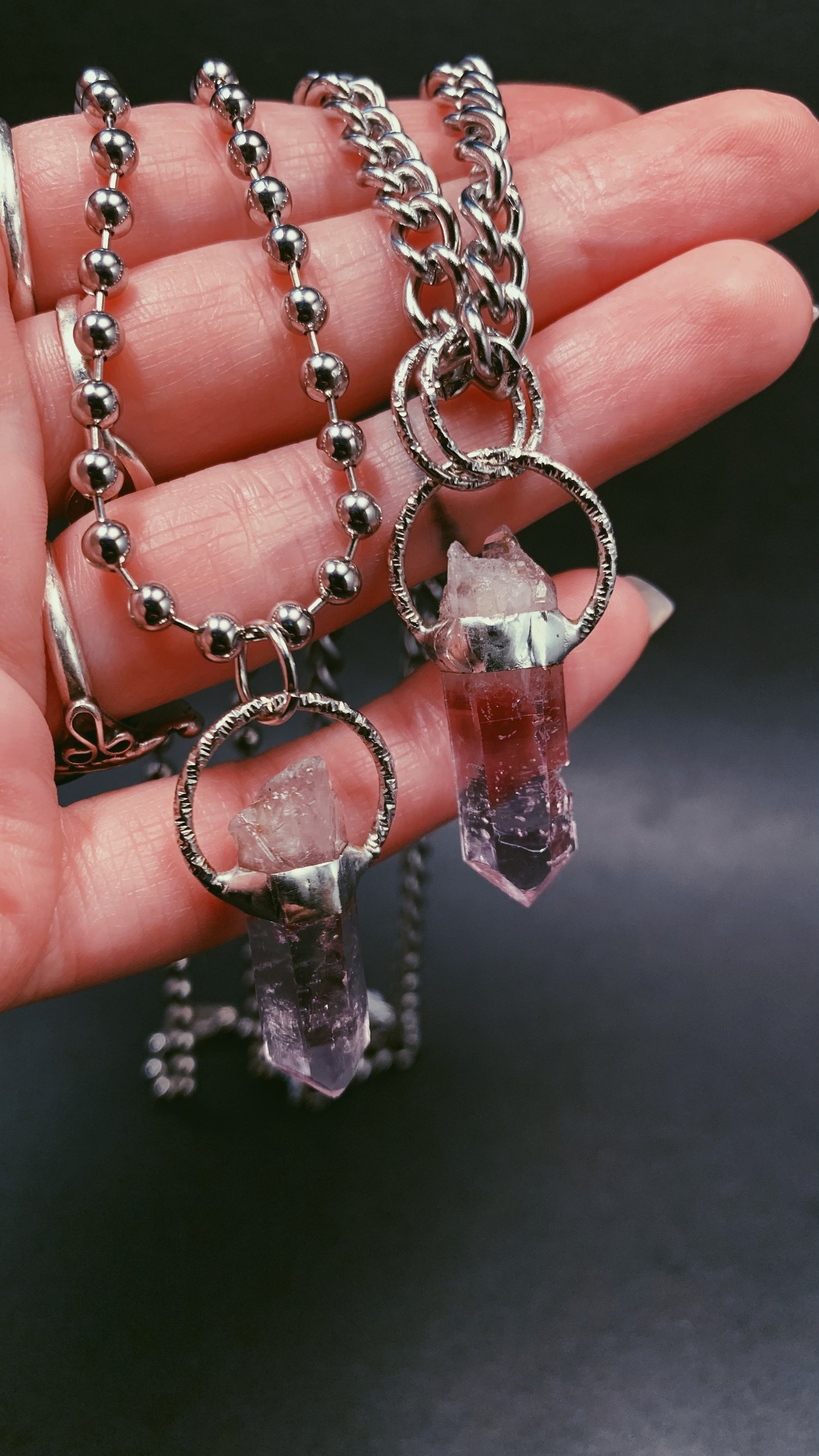 Image of Vera Cruz Amethyst Stackers
