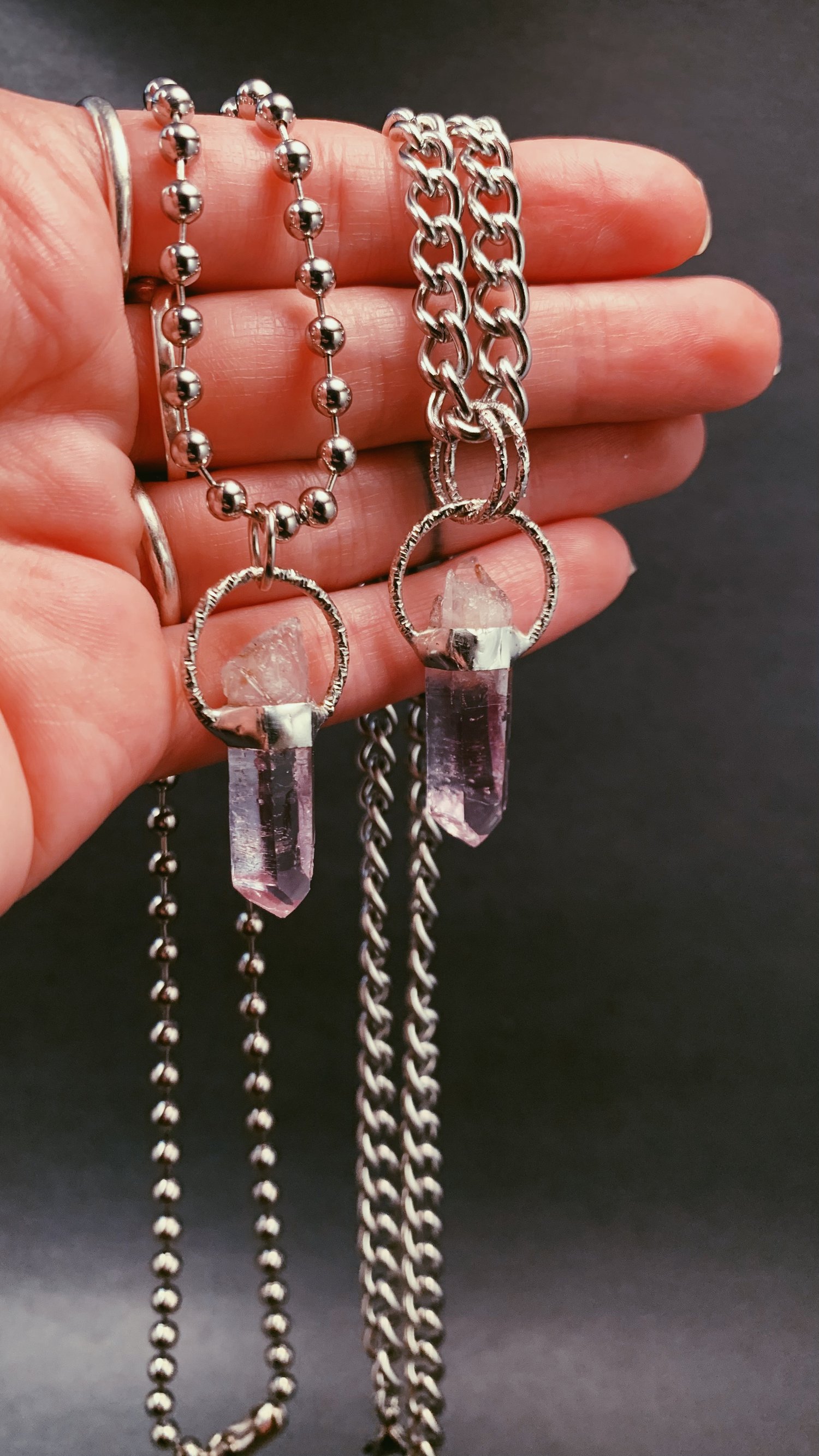 Image of Vera Cruz Amethyst Stackers