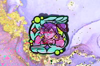 Image 2 of Dandadan Momo Enamel Pin