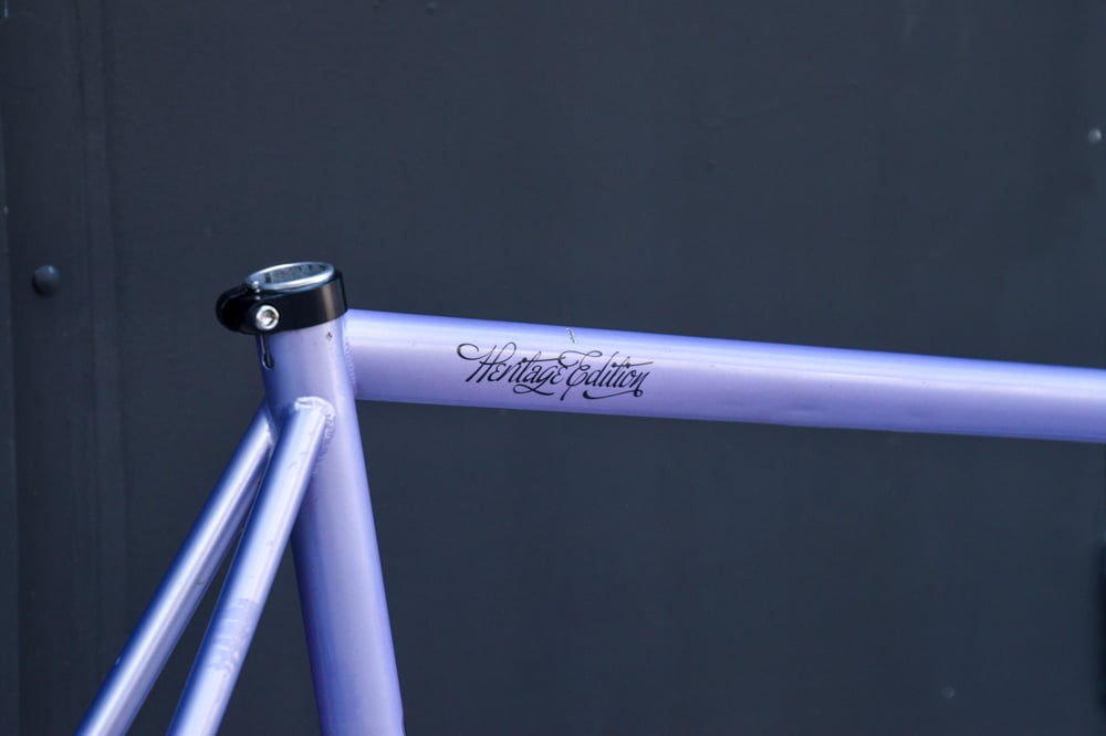 Image of Leader LO, Heritage Edition Frameset - Lilac, 58cm