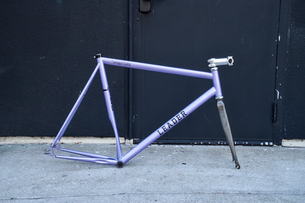 Image of Leader LO, Heritage Edition Frameset - Lilac, 58cm