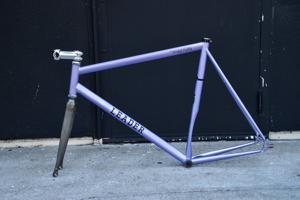 Image of Leader LO, Heritage Edition Frameset - Lilac, 58cm