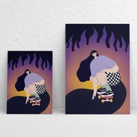 Illustration limitée A5 et A6 - Skate
