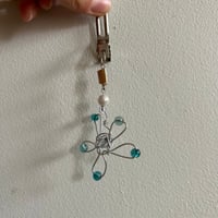 Image 3 of ocean blue hair clip