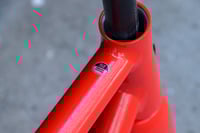 Image 5 of All City Thunderdome Frameset - 52cm, Red