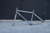 Image 5 of Brooklyn Machine Works, V4 Gangsta Track 2024 Frameset - Raw, Small