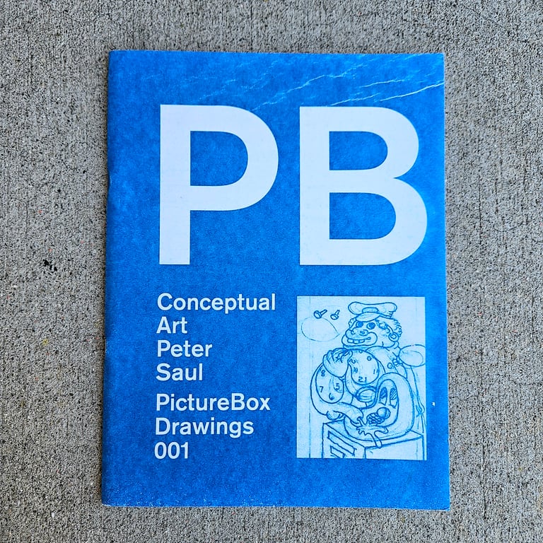 PictureBox Drawings 001 by Peter Saul - SIGNED
