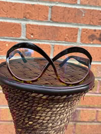 Tortoise & Black Butterfly Clear Frames