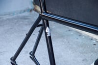 Image 3 of Brooklyn Machine Works V4 Gangsta Track 2024 Frameset - Black, Medium