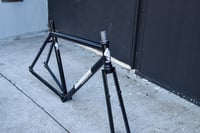 Image 4 of Brooklyn Machine Works V4 Gangsta Track 2024 Frameset - Black, Medium