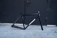 Image 1 of Brooklyn Machine Works V4 Gangsta Track 2024 Frameset - Black, Medium