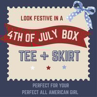 Image 1 of 4th of July Box | tee + SKIRT