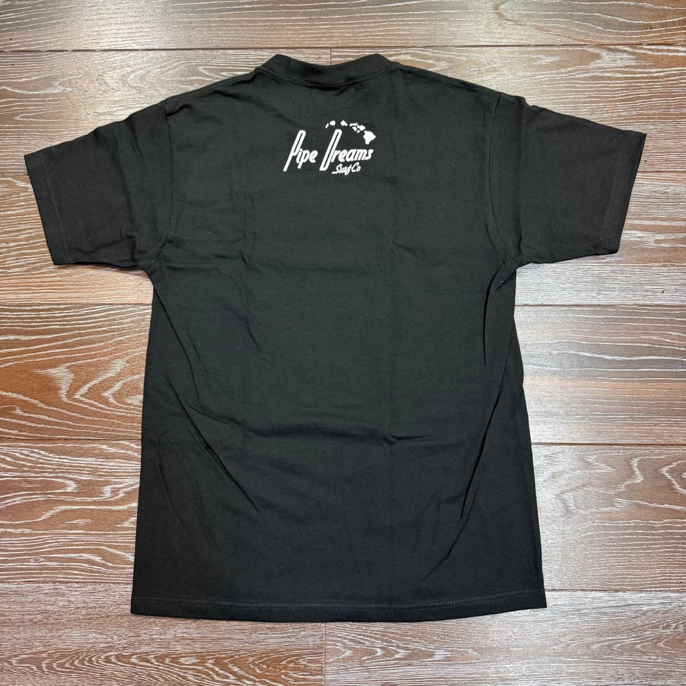 Image of OOE Ti Leaf Black Men's T-shirt 