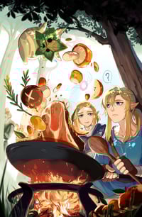 11x17 LoZ Korok Cookin
