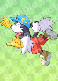 Image 2 of Klonoa Flutter Acrylic Standee