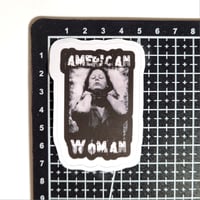 Image 2 of Aileen Wournos American Woman Matte Vinyl Sticker 