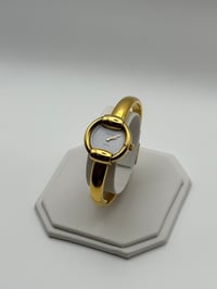 Image 1 of Vintage Gucci 1400L Gold Bangle Watch