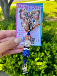 Football Badge Reel