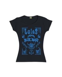 Image 1 of Blue Boyz x Lolas - 'Season 2 Kill' Baby Tee [BLACK]