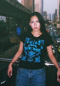 Image 2 of Blue Boyz x Lolas - 'Season 2 Kill' Baby Tee [BLACK]
